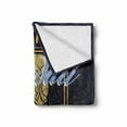 thumbnail image 2 of Tiki Bar Soft Flannel Fleece Throw Blanket, Aloha from Hawaii Surf Paradise Retro Style Tiki Vintage, Cozy Plush for Indoor and Outdoor Use, 50" x 70", Indigo Apricot Pale Blue, by Ambesonne, 2 of 6