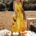 thumbnail image 2 of Happy Cute Bees Fine Art Sleeveless Dress Summer Dress Woman 2025, 2 of 7