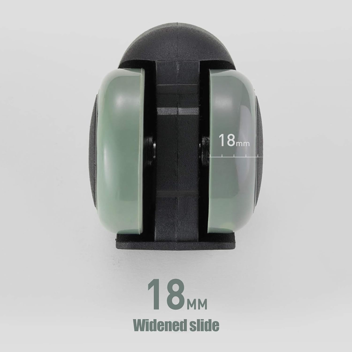 Gamvdout Plate Casters 5 Pcs Furniture Casters Large Office Chair Casters Silent Replacement Wheels Crib Casters 360° Rotation Load 300KG