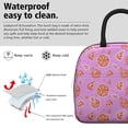 thumbnail image 3 of Food Lover’s Pizza Lunch Bag – Reusable Insulated Tote with Funny and Tasty Design, 3 of 5