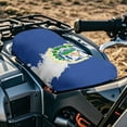 thumbnail image 2 of Uorisanigo Seat Cushion Cover for ATV Four-Wheeler Seat Cover Waterproof Polyester,Universal Fit for Polaris Sportsman Polaris Scrambler Honda Rancher Anti-Slip(Salvadoran Flag), 2 of 7