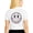 White - Short Sleeve, variant on Trendy Happy Golf Polo Shirt for Women - Girly Golf Cart & Clubs Athletic Top for Golfer White - Sleeveless Adult X-Large