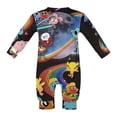 thumbnail image 6 of Amazing World of Gumball Baby Long Sleeve Footless, Infant Playsuit Romper Jumpsuits for Boys Girls, 6 of 8