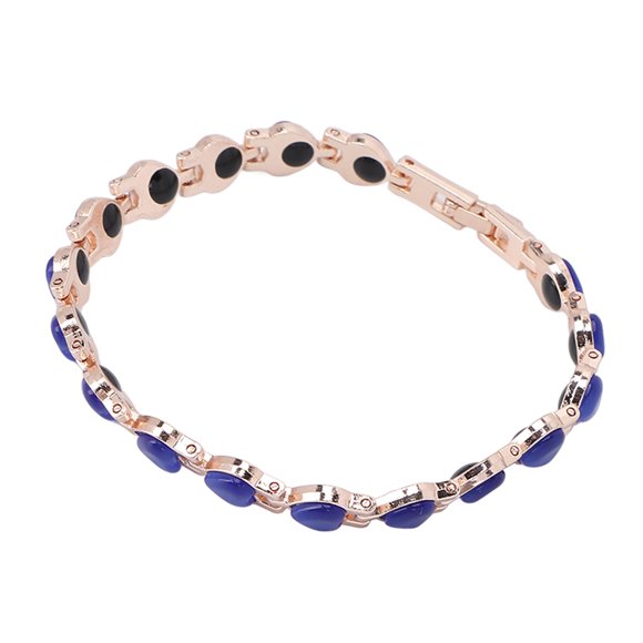 Pulsera terapéutica BuyWeek Pulsera magnética de Acero de titanio Pulsera magnética para mujer Diseño a prueba de futuro
