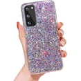 thumbnail image 6 of Galaxy S20 FE 5G Glitter Case, Sparkle Bling Shiny Diamond Slim Soft Reflective Clear TPU Rubber Bumper Girl Women Protective Case for Samsung Galaxy S20 FE 2020 (Green), 6 of 11