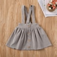 thumbnail image 2 of Qiylii Baby Girl Solid Color Suspenders Short Skirt Party Festive Clothes, 2 of 8