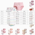 thumbnail image 3 of zuwimk Toddler Girls' Cotton Panties Baby Soft Assorted Briefs Underwear Random Multipack(Light Pink,13-14 Years), 3 of 5