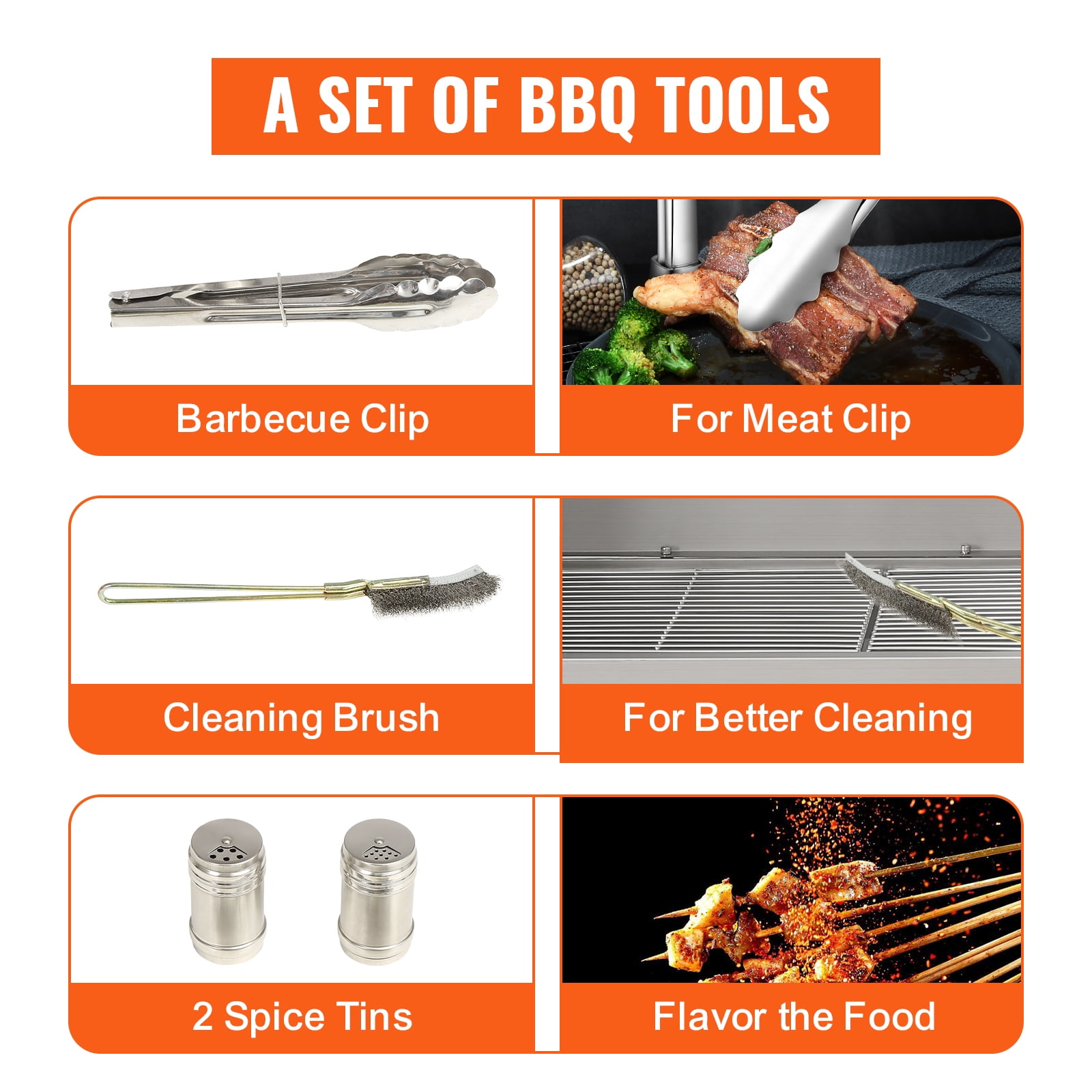 Skyshalo 50w 132lbs BBQ Grill With baffle Pig Lamb Chicken Roaster