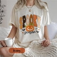 thumbnail image 6 of Spooky Season Halloween Shirt Halloween Graphic Tee Jack O Lantern Top, 6 of 10