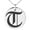 Silver, variant on Stainless Steel Letter T Initial Old English Monogram Engraved Small Medallion Circle Charm Pendant Necklace