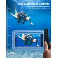 thumbnail image 2 of Waterproof Phone Bags - [2-Pack] [Easy Lock & Durable] IPX8 waterproof dry phone bags, suitable for beach and swimming, protect 4-7 inch phones., 2 of 7