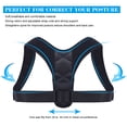 thumbnail image 4 of Support Dos Correcteur, Réglable Posture Correcteur Clavicule Baudrier Correcteur Réglable Posture Bande Conception Révolutionnaire, 4 of 14