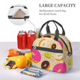 thumbnail image 2 of Sigee Donuts for Reusable Lunch Box for Men/Women for Work, Office, Picnic - Spacious, Lightweight, and Easy to Clean, 2 of 5