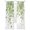 Green, variant on Red Gradient Sheer Curtains 45 Inch Length 2 Panels Set Window Treatments, Abstract Polka Dots Vintage Modern Art Rod Pocket Semi Curtains for Living Room/Bedroom/Kitchen Décor, 104"W x 45"L