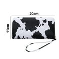 thumbnail image 2 of Cartera con estampado de vaca para mujeres y niñas, monederos de cuero bonitos y elegantes MFZFUKR BST3001418-2, 2 of 6