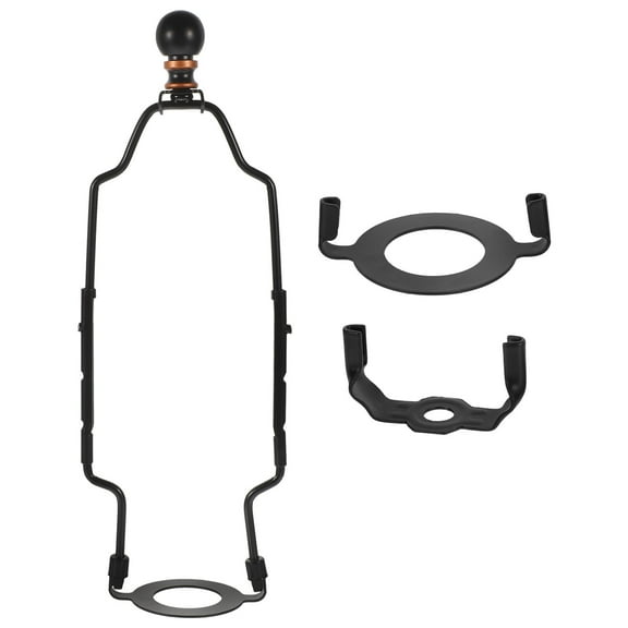 1 Set Lamp Shade Holder Lampshade Adapter 7.5 to 10.5 Inch Lamp Harp for DIY Lighting Accessory