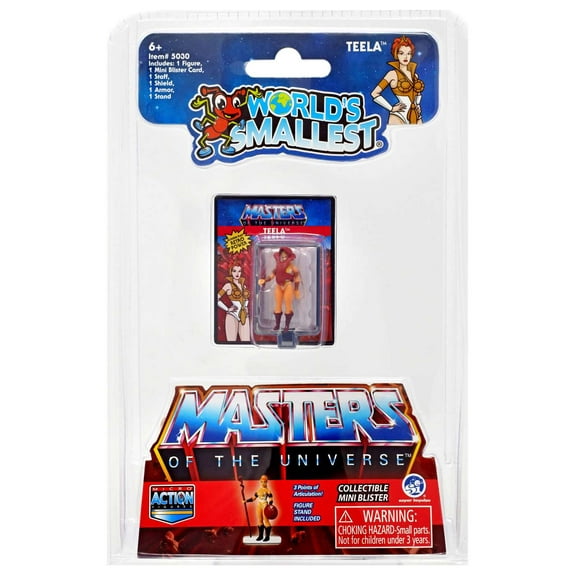 World's Smallest Masters of the Universe Teela Micro Figure