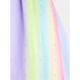 thumbnail image 4 of Vestido Talla Extra Ojal Borde Arco Iris Rosegal  Vestidos casuales de talla grande, 4 of 5