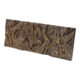thumbnail image 1 of WASHWEPE Bark Background Fish Tank Background Board Black Resin Rainforest 1Pcs, 1 of 4
