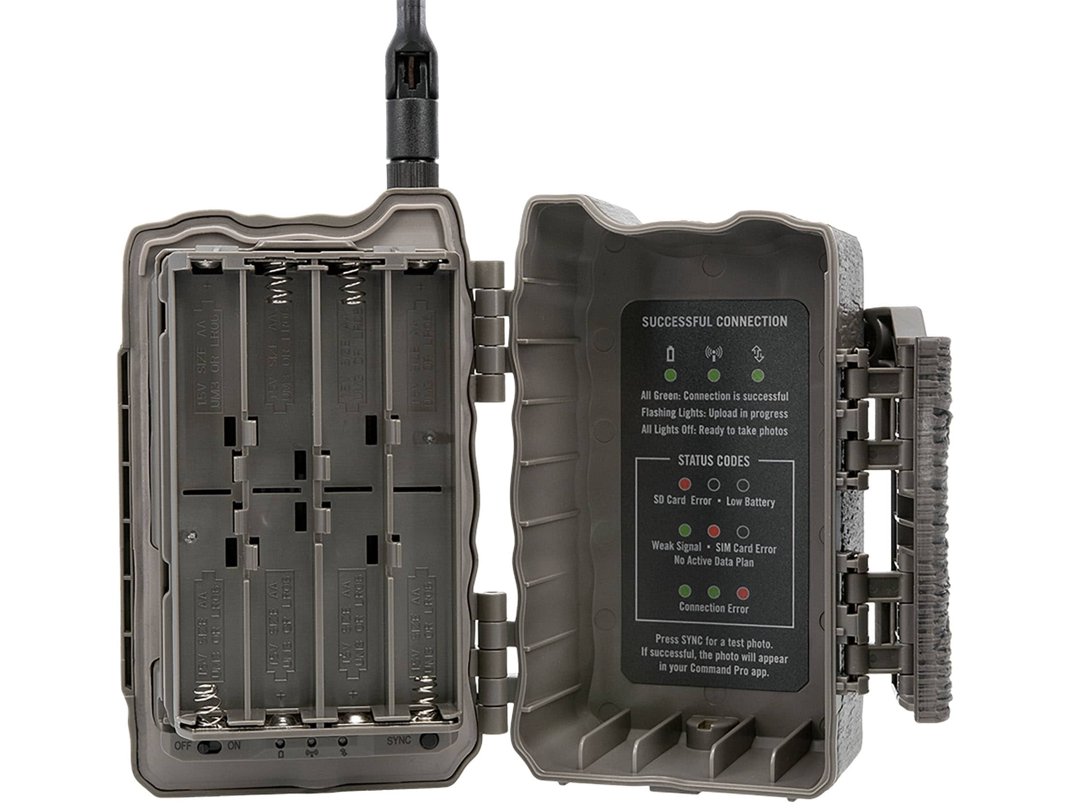 Stealth Cam Deceptor Max 40MP Cellular Trail Camera 2 Pack, 1440p Video, No-Glo Infrared, Dual Network, 36 LED (STC-DCPTRX-2PK)