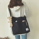 thumbnail image 3 of [Nuevo Producto] Bolsa De Lona De Verano Mujer De Gran Capacidad De Un Hombro Diagonal Versión Coreana Viajero De La Universidad Estudiante Clase Escuela Casual Tela Lateral Bolso De, 3 of 4