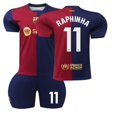 thumbnail image 1 of Boys Girls LEWANDOWSKI 9# GAVI 6# RAPHINHA 11# GUNDOGAN 22# Kids Football Jersey, 1 of 2