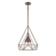 thumbnail image 5 of Pyramid 3 Light Pendant with Copper Finish, 5 of 5