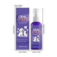 thumbnail image 3 of Pet Dog and Cat Breath Freshener Spray Refreshing And Mild Oral Hygiene Care Kit 30ml Bottle Dental Plaque Remover for Daily Home Use Travel Vet Visits Social Gatherings, 3 of 9