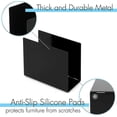 thumbnail image 2 of Servilletero de acero inoxidable - Servilletero de metal negro para mesas - Servilletero de papel - Servilletero rústico de cocina - Accesorios de cocina 12*5*11, 2 of 5