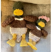 Mallard Duck Snuggler Lovey | Crochet Lovey | Crochet Duck | Crochet Toy Duck