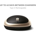 thumbnail image 4 of Satechi M1 Wireless Bluetooth Mouse, USB-C Rechargeable, Compact & Portable, for MacBook Air/Pro M5/M4, iPad Air/Pro M5/M4/M3, iPad mini, Mac mini, iMac & Windows - Gold, 4 of 5