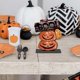 thumbnail image 4 of Decoraciones de Halloween Adorno de madera para escritorio con forma de calabaza para el hogar Ambiente festivo en el salón y el dormitorio, 4 of 4