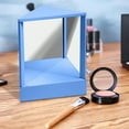 thumbnail image 2 of Kehuo Real Mirror Non Reversing Mirror No Mirror Image Non-Reversing Cosmetic Stand Mirror for Photo, Modeling, Interviews, Facial Correction, 2 of 8