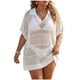thumbnail image 3 of TaTaai Womens V Neck Sleeveless Summer Top Solid Color Casual Cover Up Loose Fit Cami Blouse Beach Cover Up Essential Gift, 3 of 9