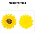 thumbnail image 3 of KONTONTY 10Pcs Smooth Edge Resin Flower Charms for DIY Jewelry Pendants and Keychain Crafts, 3 of 8
