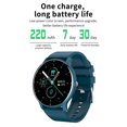 thumbnail image 3 of ZL02 Fitness Tracker Smartwatch Frecuencia cardíaca Monitor de presión arterial Pulsera deportiva Universal Accesorios Electrónicos, 3 of 9