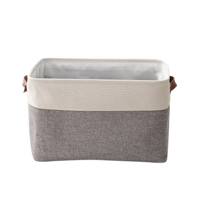 HBFAGFB Thickened Storage Box for Bedroom Wardrobe Shelf Socks Underwear Versatile Use Grey