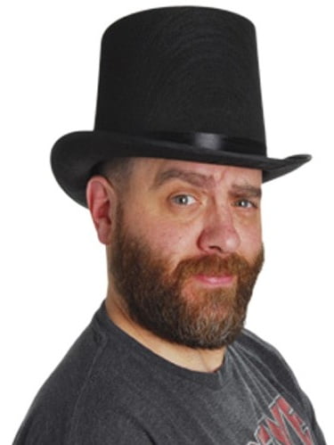 Abraham Lincoln Black Top Hat Tall 