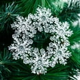 thumbnail image 3 of Lwlmwt Acrylic Deer Ornament Transparent Christmas Tree Reindeer Snowflake Decorative Hanging Piece Winter Indoor Decor Suitable for Christmas Tree Decorations Home Decor Party Supplies, 3 of 7