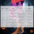 thumbnail image 3 of Yeaiivve Womens Funny Cute Printed Tights Stretch High Waist Workout Leggings Halloween Ghost Graphic Skinny Pants Holiday Family Party Costumes XL, 3 of 8