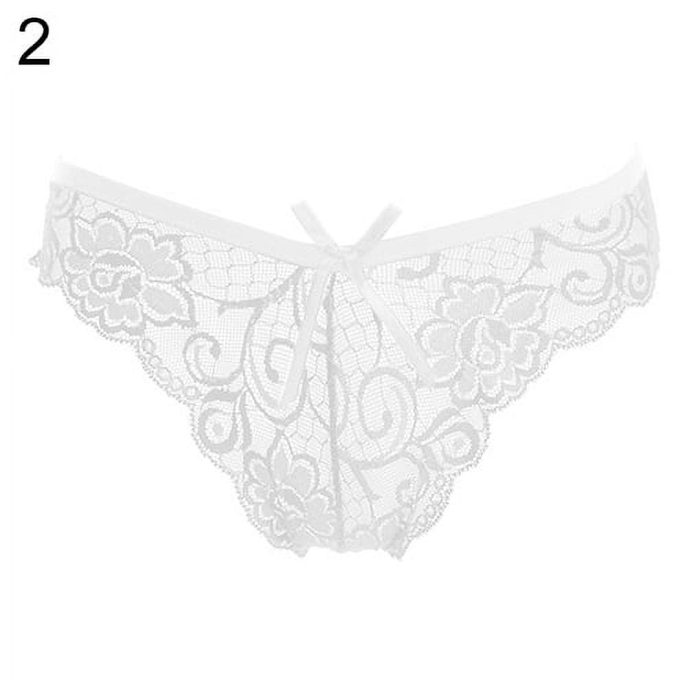 Korean Flower Lace T Back Lace Cheeky Panties For Women Transparent G  Strings Underwear With Tempting Design From Char21, $29.79
