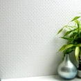 thumbnail image 2 of Brewster Churchill White Paintable Anaglypta Original Unpasted Vinyl Wallpaper, 20.5-in by 33-ft, 56.4 sq. ft., 2 of 3