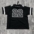 thumbnail image 3 of AMIRI 22 Jersey Black Tee Mens Size Large or Medium MA logo, 3 of 4