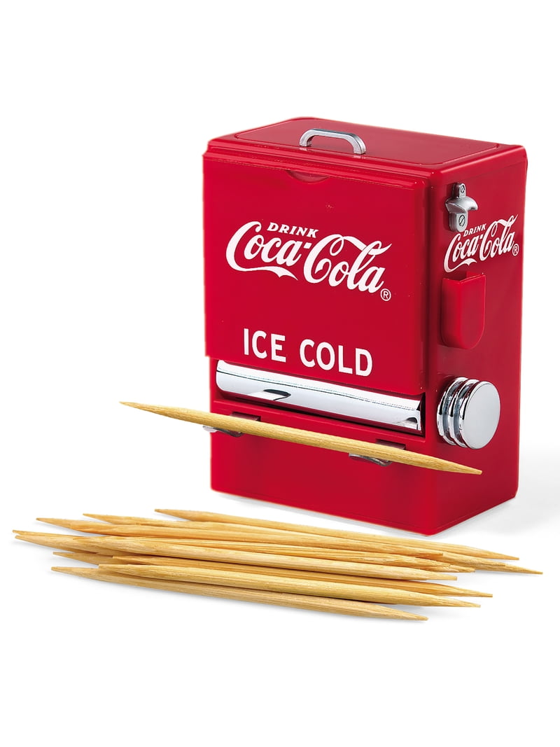 TableCraft Coca-Cola Vending Machine Toothpick Dispenser, CC304