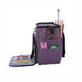 thumbnail image 4 of Bolsa De Tejer Portátil, Bolsa De Almacenamiento De Lana Multifuncional, Gancho De Ganchillo, Bolso Para Agujas De Tejer, Organizador De Suministros De Costura Yuarrent HA025648-01, 4 of 5