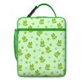 thumbnail image 5 of Green Frog Insulated Lunch Box Teen Reusable Lunch Bag Waterproof Lunch Tote Portable Bag Office Travel, 5 of 6
