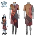 thumbnail image 4 of Disfraz de Jack Skellington Sally, traje de Cosplay de pesadilla antes de Navidad, Top a rayas de Anime, pantalón, uniforme de fiesta de Halloween, regalo para niños, 4 of 5