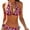 Pink Leopard Print, variant on Women's 2 Piece Bikini Sets Leopard Print Spaghetti Strap Tie Side Bathing Suit Swimsuit Swimwear