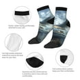 thumbnail image 5 of Naloa Fantasy Swan Yacht Design Ankle Socks for Women Non Slip Socks No Show Socks Classic Low Cut Casual Socks Casual Socks, 5 of 7