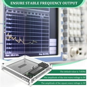 Schumann Waves Resonance Generator 0.01Hz to 30000Hz Adjustable Sine Wave Resonance Generator 7.83Hz Ultra Low Frequency Generator Portable Square Wave Generator for Relaxation